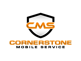 Cornerstone Mobile Service logo design by Alex7390