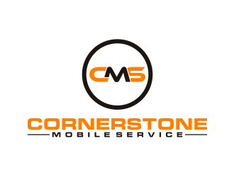 Cornerstone Mobile Service logo design by nurul_rizkon