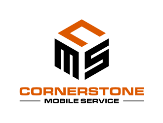 Cornerstone Mobile Service logo design by asyqh