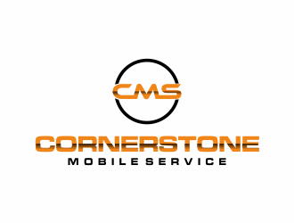 Cornerstone Mobile Service logo design by afra_art