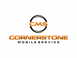 Cornerstone Mobile Service logo design by afra_art