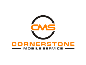 Cornerstone Mobile Service logo design by Zhafir