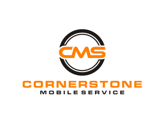 Cornerstone Mobile Service logo design by Zhafir