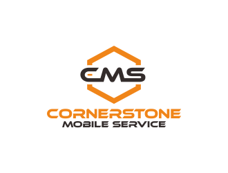 Cornerstone Mobile Service logo design by Greenlight
