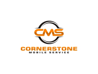 Cornerstone Mobile Service logo design by yunda