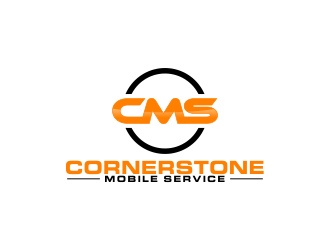 Cornerstone Mobile Service logo design by akhi