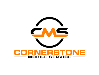 Cornerstone Mobile Service logo design by akhi