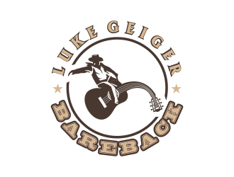 LUKE GEIGER BAREBACK logo design by done