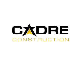 Cadre Construction logo design by Rossee