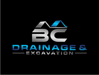 BC DRAINAGE & EXCAVATION logo design by bricton