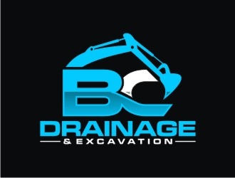 BC DRAINAGE & EXCAVATION logo design by agil
