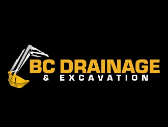BC DRAINAGE & EXCAVATION logo design by ElonStark