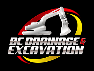 BC DRAINAGE & EXCAVATION logo design by hitman47