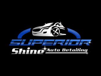 Superior Shine Auto Detailing logo design by Oodea