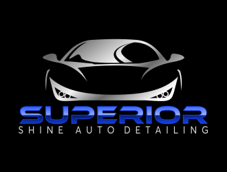 Superior Shine Auto Detailing logo design by bosbejo