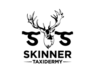 Skinner Taxidermy  logo design by cybil