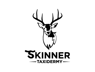 Skinner Taxidermy  Logo Design