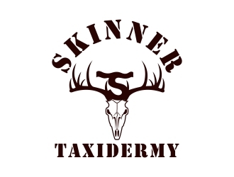 Skinner Taxidermy  logo design by dibyo