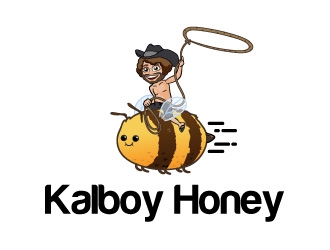 Kalboy Honey logo design by ARALE