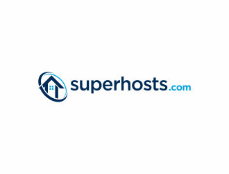 superhosts.com logo design by santrie