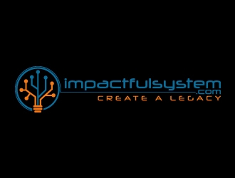 impactfulsystem.com logo design by JJlcool