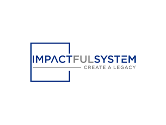 impactfulsystem.com logo design by alby