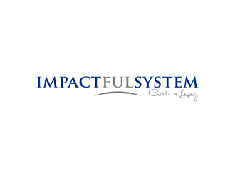 impactfulsystem.com logo design by alby