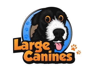 Large Canines logo design by Eko_Kurniawan
