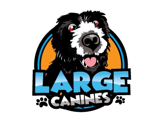 Large Canines logo design by logoguy