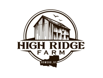 High Ridge Farm logo design by fantastic4