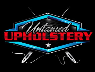 Untamed Upholstery logo design by Suvendu