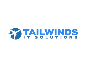 Tailwinds IT Solutions logo design by ElonStark