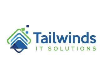 Tailwinds IT Solutions logo design by Suvendu