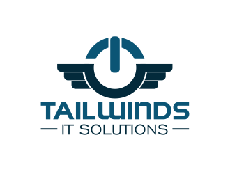 Tailwinds IT Solutions logo design by serprimero