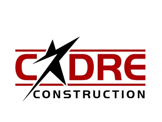 Cadre Construction logo design by tec343