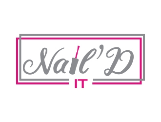 Nail’D IT logo design by MonkDesign