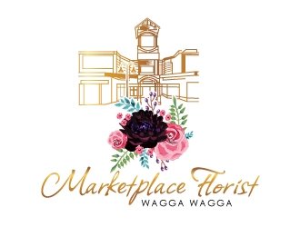 Marketplace Florist, Wagga Wagga logo design by uttam
