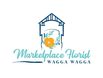 Marketplace Florist, Wagga Wagga logo design by adwebicon