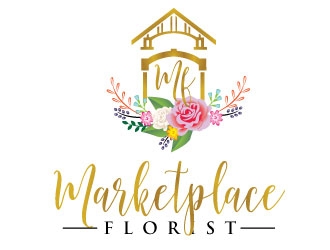 Marketplace Florist, Wagga Wagga logo design by logoguy