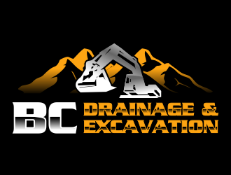 BC DRAINAGE & EXCAVATION logo design by done