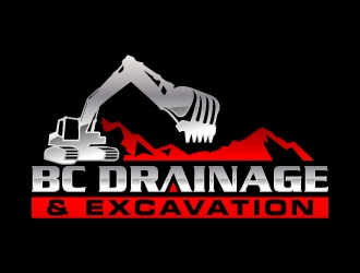 BC DRAINAGE & EXCAVATION logo design by jaize
