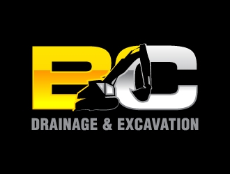 BC DRAINAGE & EXCAVATION logo design by J0s3Ph