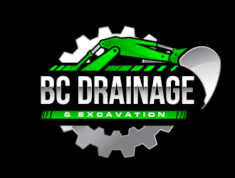 BC DRAINAGE & EXCAVATION logo design by PRN123
