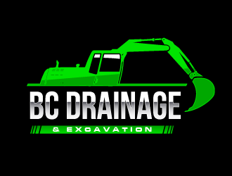 BC DRAINAGE & EXCAVATION logo design by PRN123