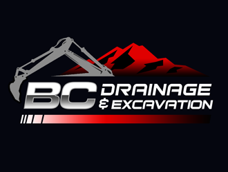 BC DRAINAGE & EXCAVATION logo design by kunejo