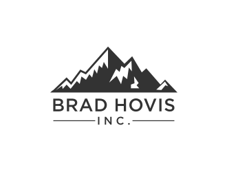 Brad Hovis, Inc. logo design by logitec