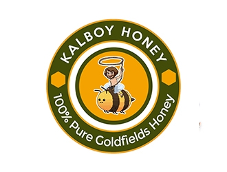Kalboy Honey logo design by PrimalGraphics