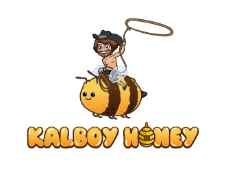 Kalboy Honey logo design by ARALE