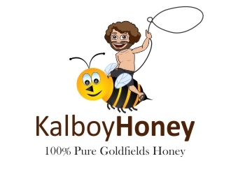Kalboy Honey logo design by ManishKoli