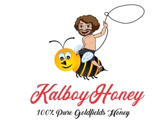 Kalboy Honey logo design by ManishKoli